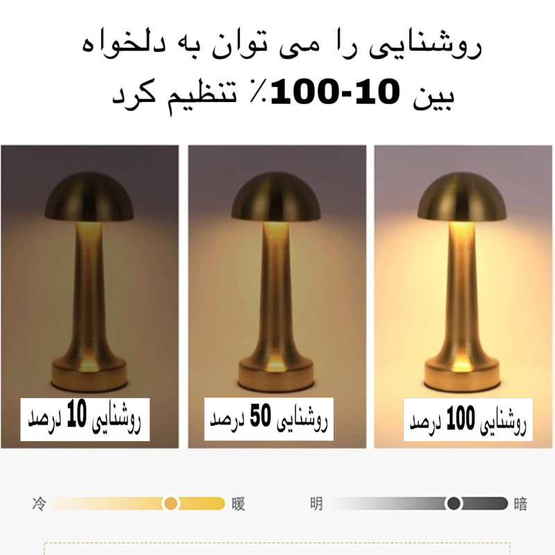 آباژور رومیزی مدل LEDdesk