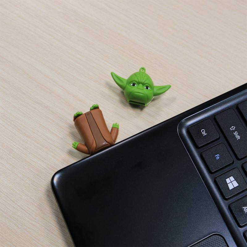 فلش مموری طرح یودا مدل Ul-Yoda01 ظرفیت 16 گیگابایت