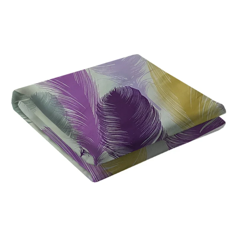 ملحفه تشک مهمان سندس مدل پر کد ّF919 یکنفره سایز 195x90 سانتی متر