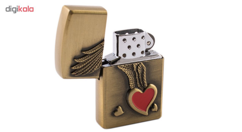 فندک مدل قلب قرمز LOVE کد 858