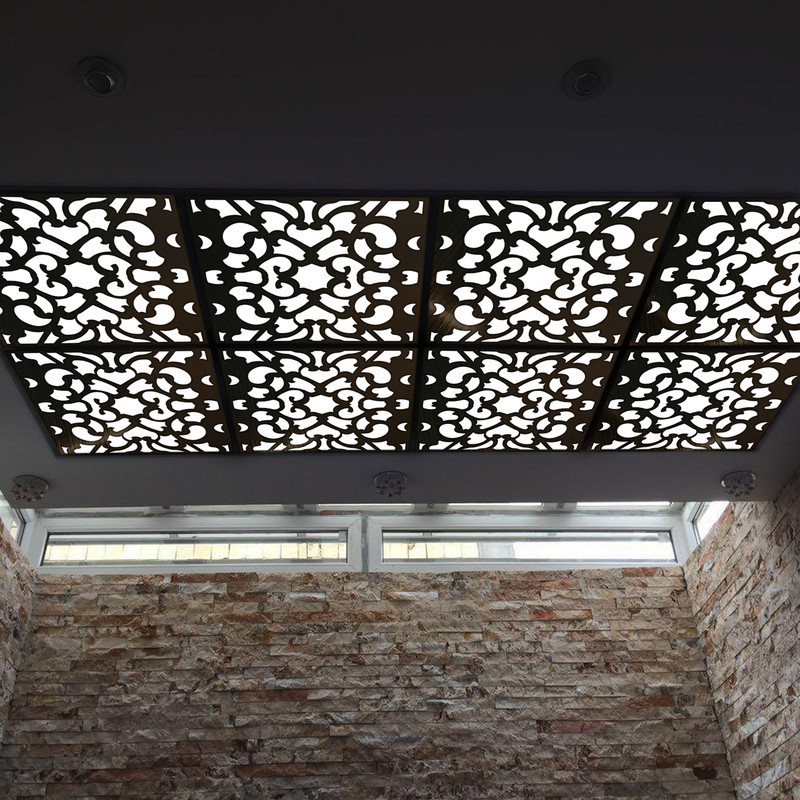 تایل سقفی آسمان مجازی بنی دکو مدل MC28 سایز 60x60 سانتی متر