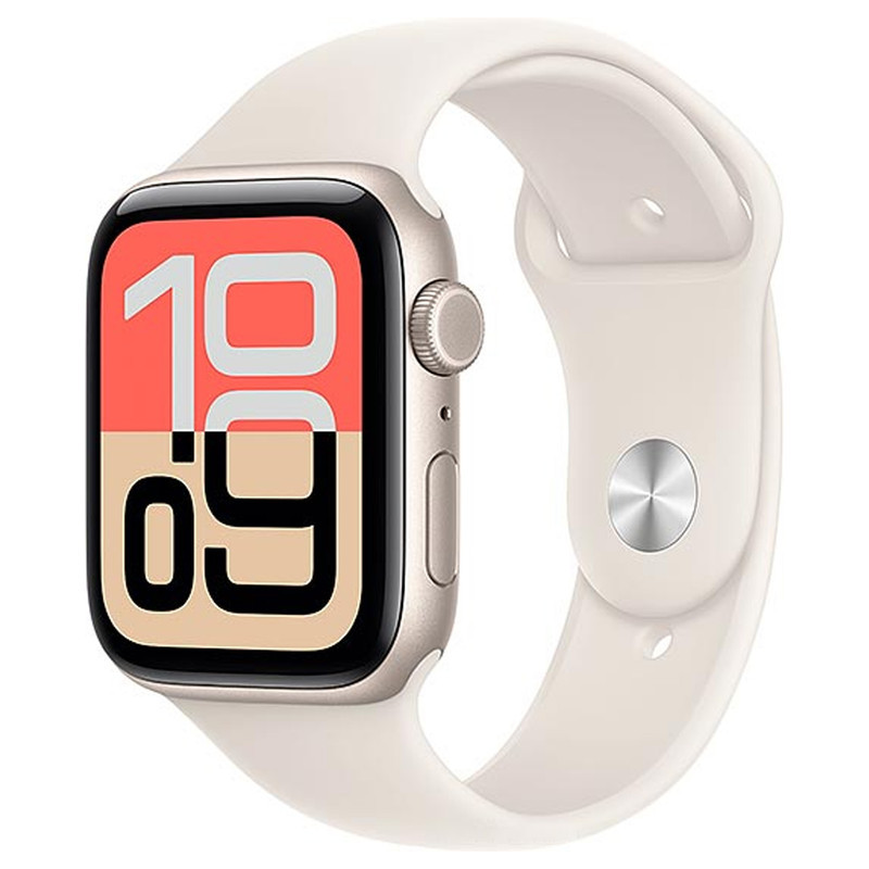 ساعت هوشمند 40 میلی متری اپل مدل SE 3 Aluminum Case با بند سیلیکونی