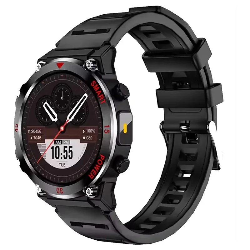 ساعت هوشمند 1.52 اینچی گرین لاین مدل GEAR FIT با بند سیلیکونی