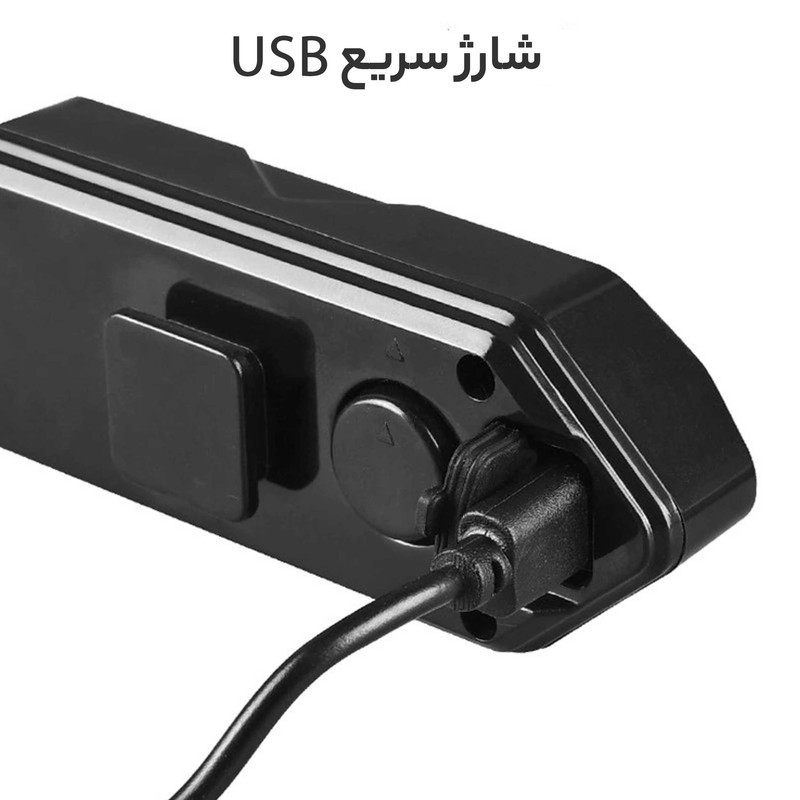 چراغ خطر دوچرخه مدل راهنما دار بیسیم FY-1820
