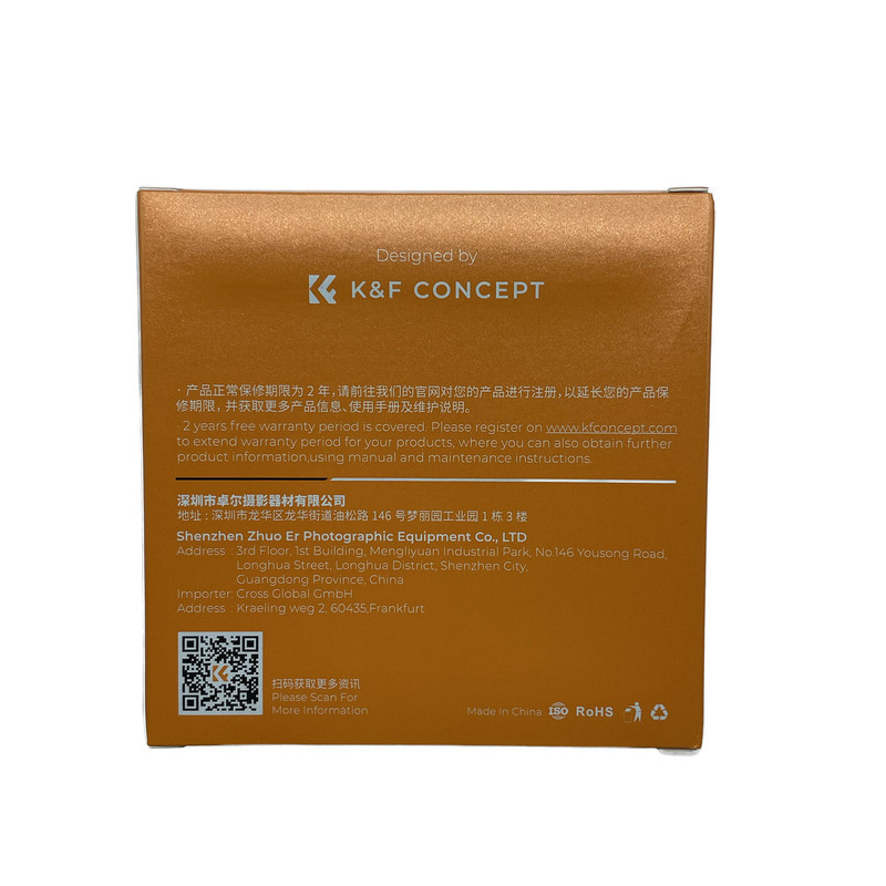 فیلتر لنز کی اند اف مدل KALEIDOSCOPE NANO-B SERIES-82MM