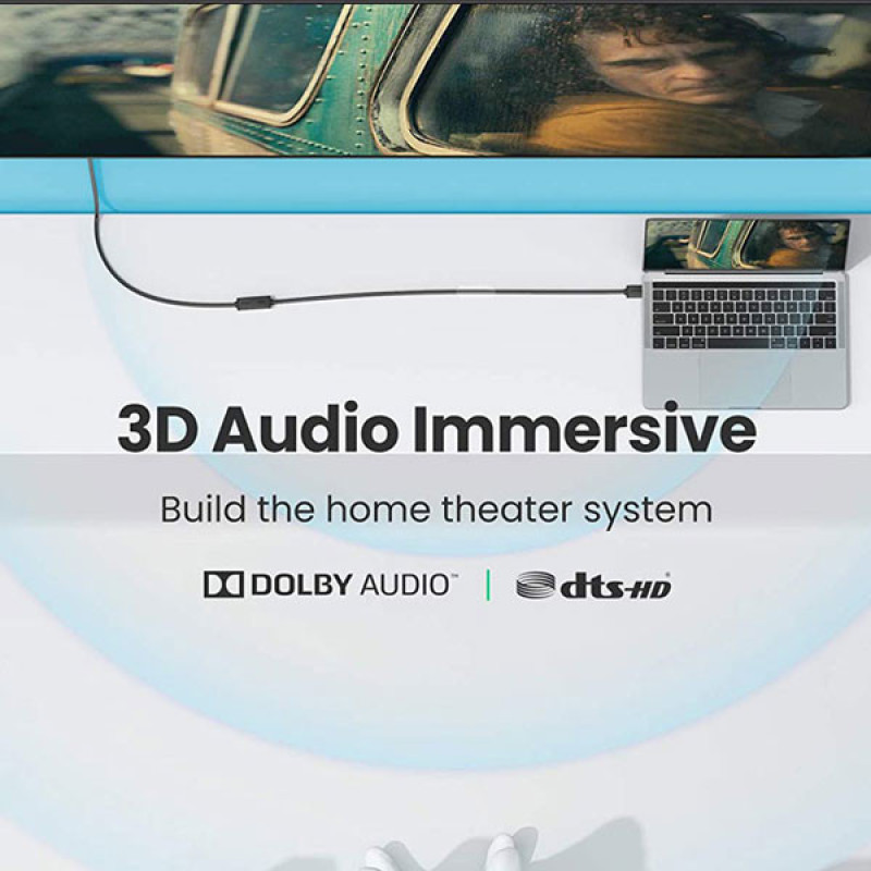 کابل افزایش طول HDMI یوگرین مدل HD107 10141 طول 1 متر