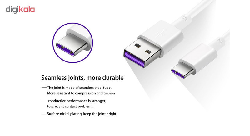 کابل تبدیل USB به USB-C مدل HL1289 طول 1 متر