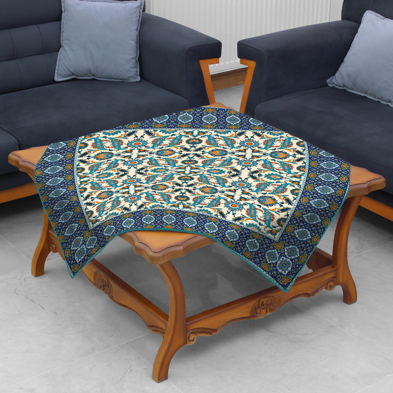 رومیزی طرح اسلیمی کد 9986