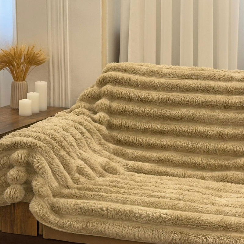 شال مبل و تخت مدل تدی سایز 200 × 130 سانتی متر