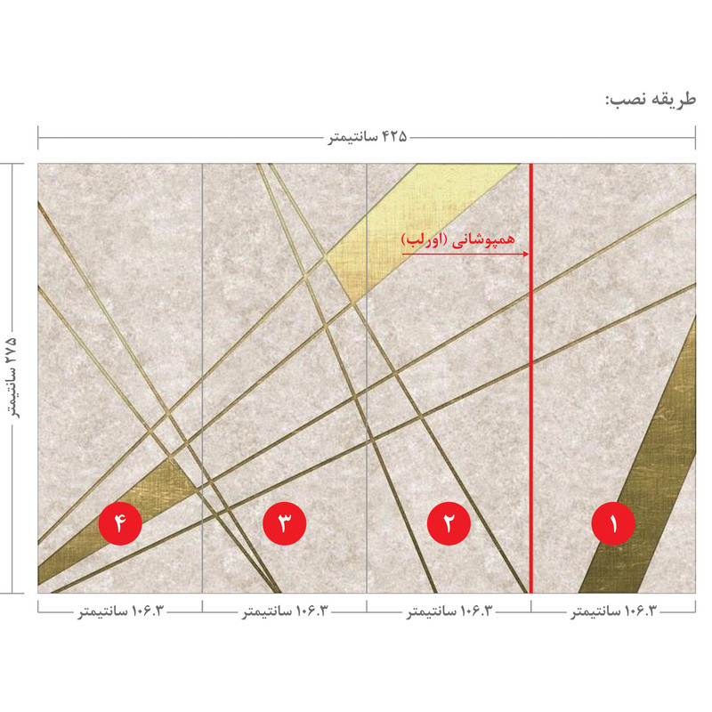 پوستر دیواری کد 39194090