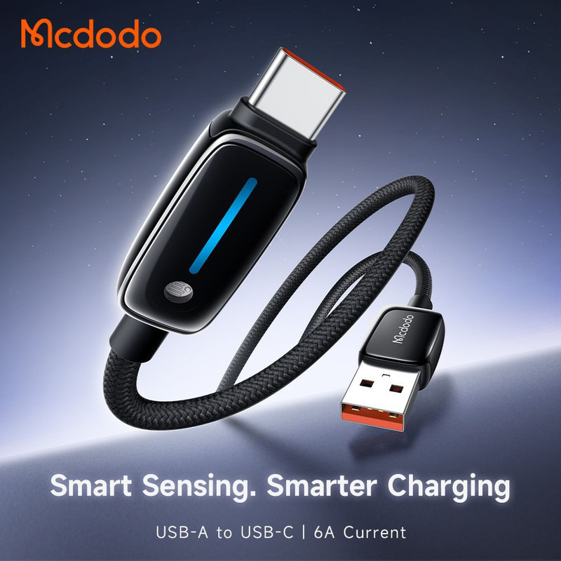 کابل تبدیل USB به USB-C مک دودو مدل CA-002 طول 1.2 متر