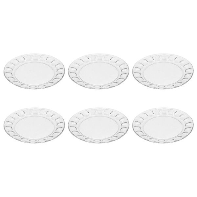 پیش دستی شیشه و بلور اصفهان مدل گلاله بسته 6 عددی