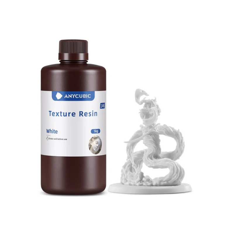رزین پرینتر سه بعدی آنیکیوبیک مدل Texture Resin حجم 1 لیتر