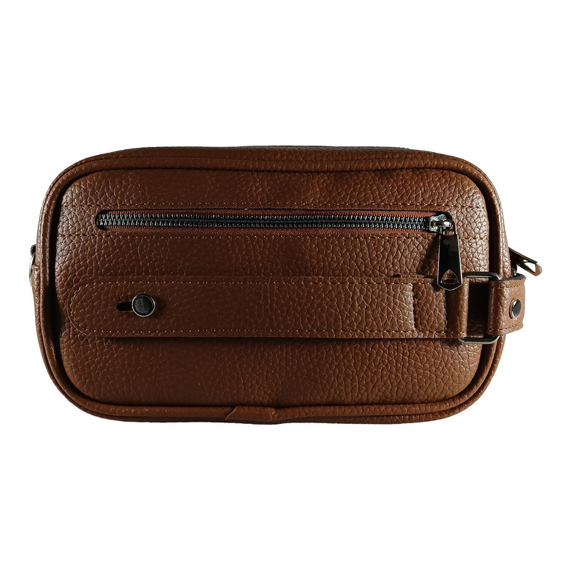 کیف دستی و دوشی مردانه چرم مصنوعی مدل QZ-HBF-001