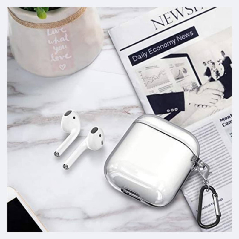 کاور قاب گارد مدل CLEARGHA مناسب برای کیس اپل AirPods 12