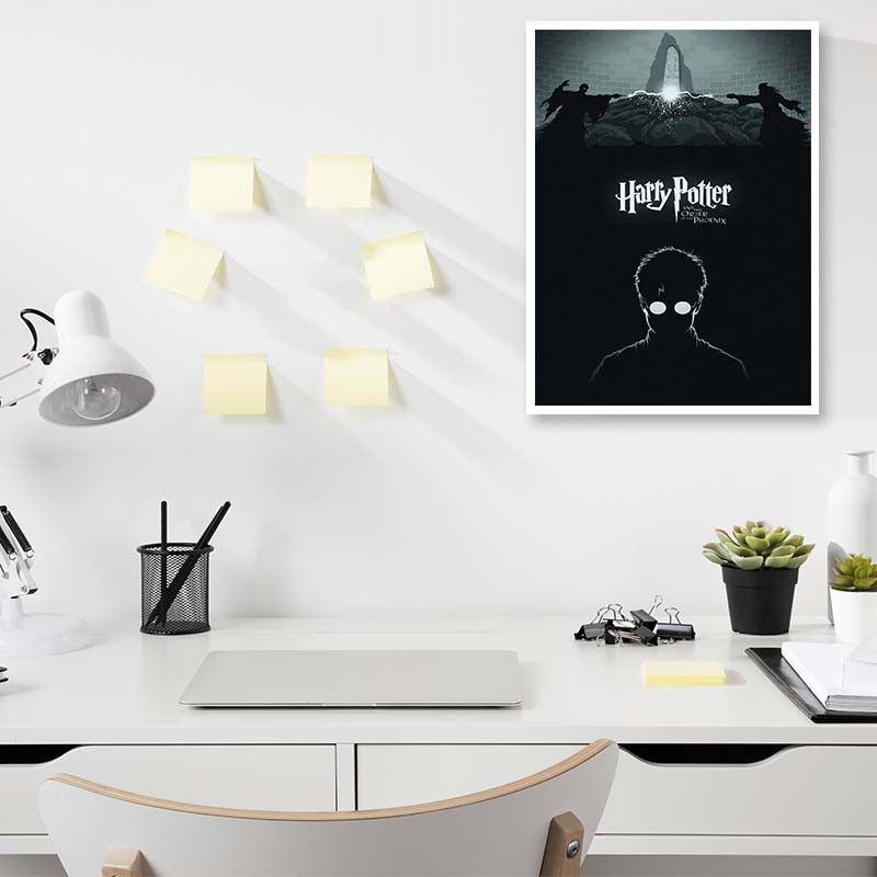 پوستر کارنيکا طرح هری پاتر Harry Potter کد 55060 مجموعه 8 عددی