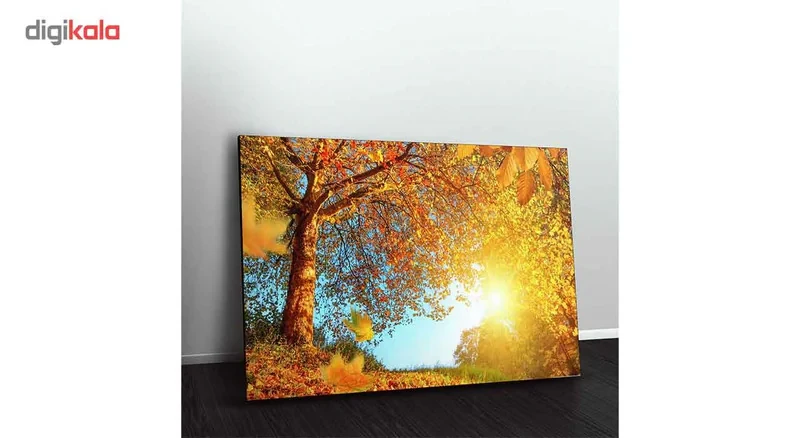 تابلو شاسی ونسونی طرح Fall Trees سایز 70 × 50 سانتی متر