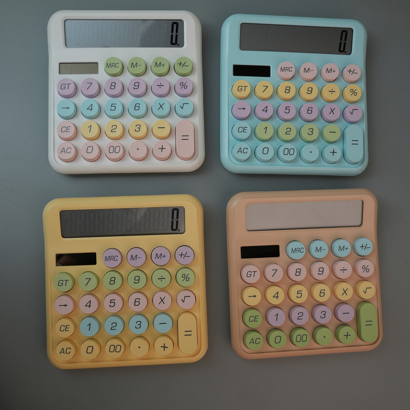 ماشین حساب رو میزی مدل خورشیدی کد KK-2208