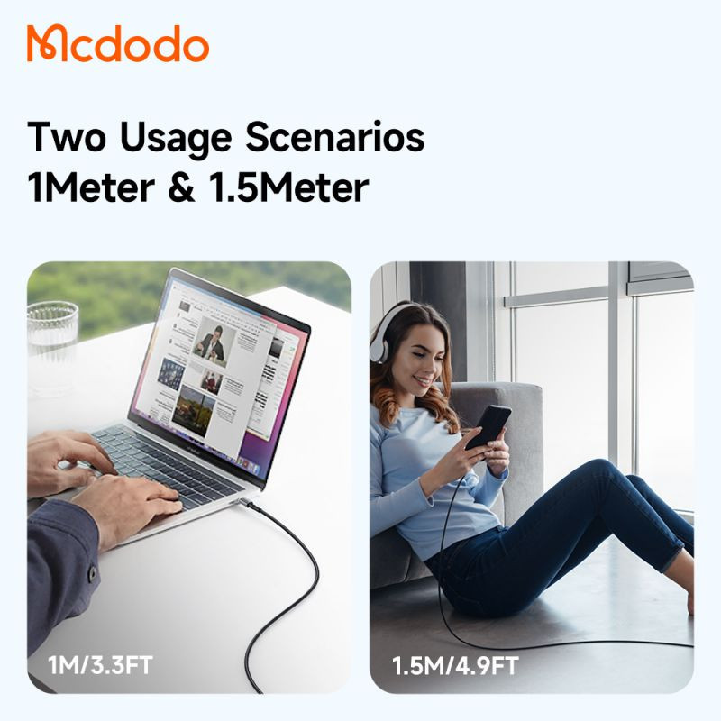 کابل USB-C  مک دودو مدل CA-3130 طول 1متر