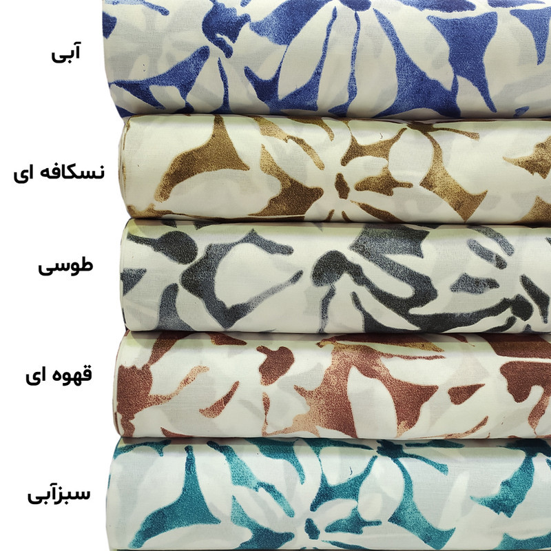 ملحفه تشک مهمان سندس مدل ارکیده کد F955 سایز 190x90 سانتی متر