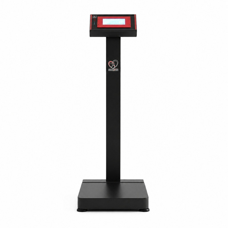ترازو دیجیتال سنطب مدل  پزشکی-باشگاهی پایه دار 3 با دقت 50 گرم