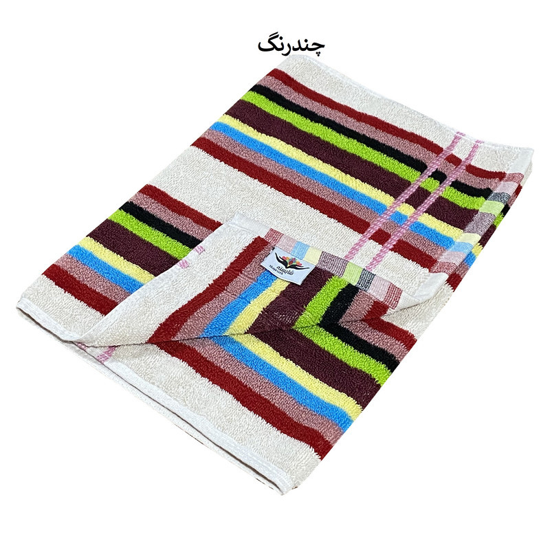 حوله دستی شایسته مدل لیدا سایز 35x70 سانتی متر