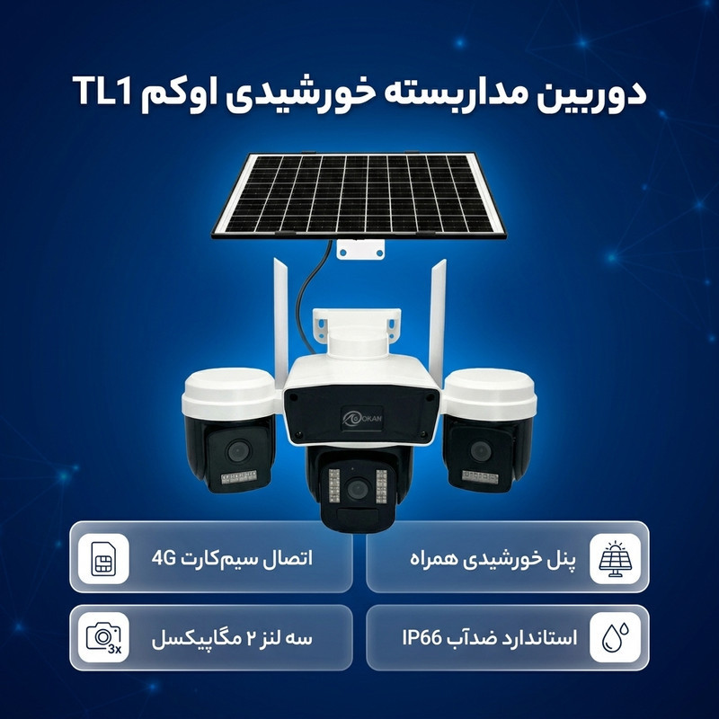 دوربین مداربسته تحت شبکه اوکم مدل TL1