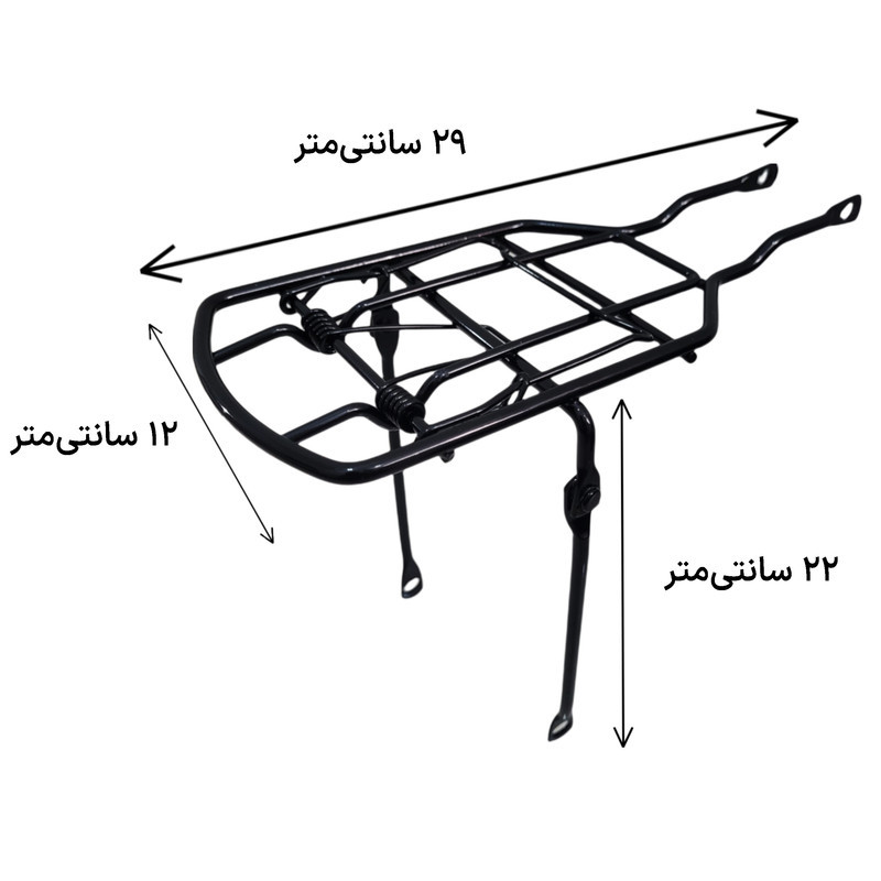 ترکبند دوچرخه مدل 12 فنردار