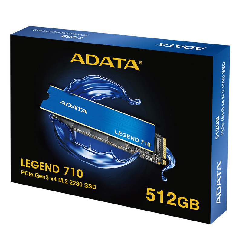 اس اس دی اینترنال PCIe Gen3 x4 ای دیتا مدل LEGEND 710 ظرفیت 512 گیگابایت