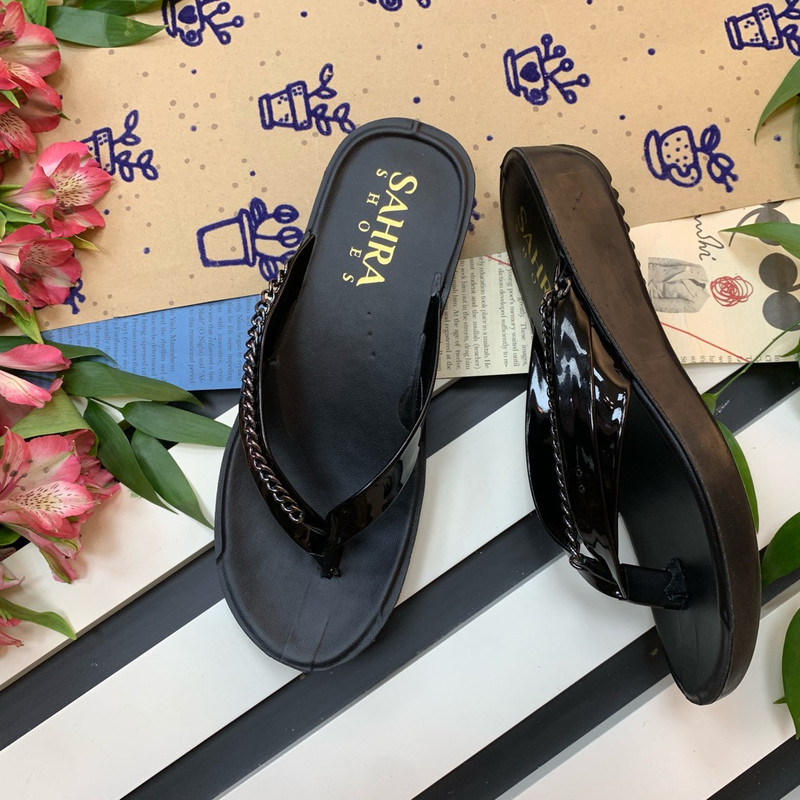 دمپایی لاانگشتی زنانه صحرا مدل روشنک کد Bl-01