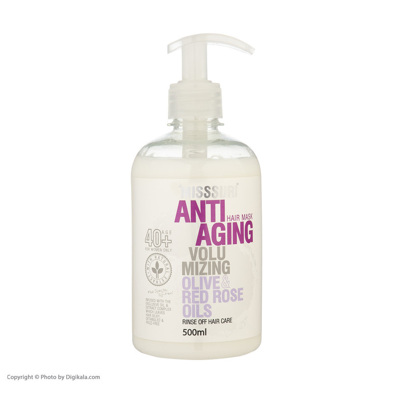 ماسک مو میسوری مدل Anti Aging حجم 500 میلی لیتر