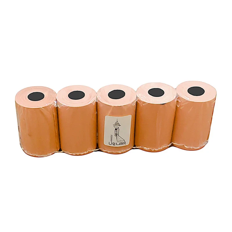 کاغذ پرینتر حرارتی پایتخت رول مدل Pos Or14 بسته 5 عددی