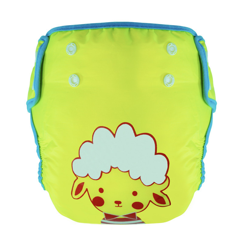شورت آموزشی کودک وی کر مدل دکمه دار طرح Happy Sheep کد A808