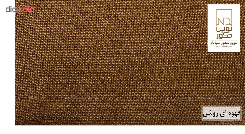 پرده نوین دکور سیاناو مدل ND1601  سایز 140x0.3x230 سانتی‌متر