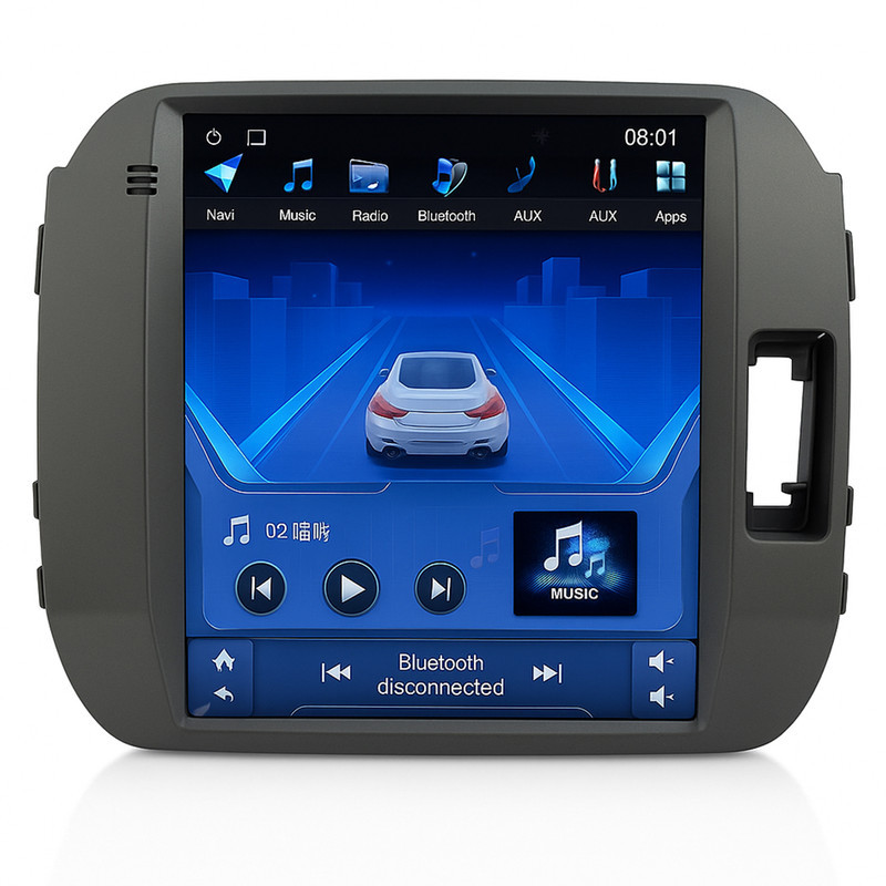 مانیتور اندروید مدل Tesla مناسب برای کیا اسپرتیج