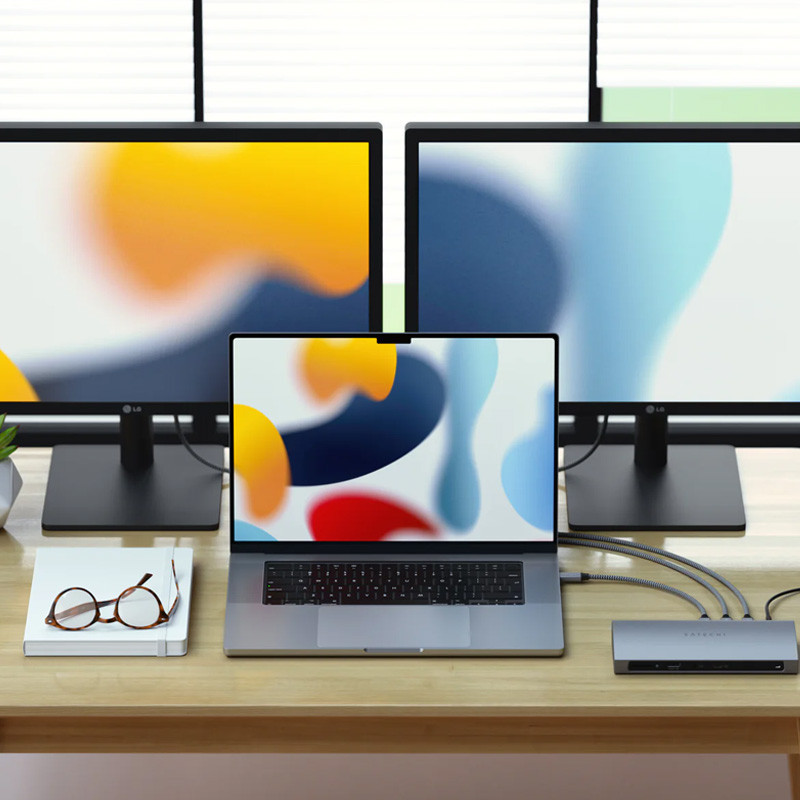 کابل USB-C ساتچی مدل USB4 40GBPS طول 0.8 متر