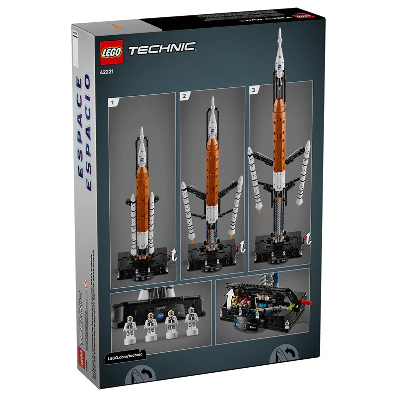 لگو 632 تکه سری Technic مدل NASA Artemis Space Launch System Rocket کد 42221