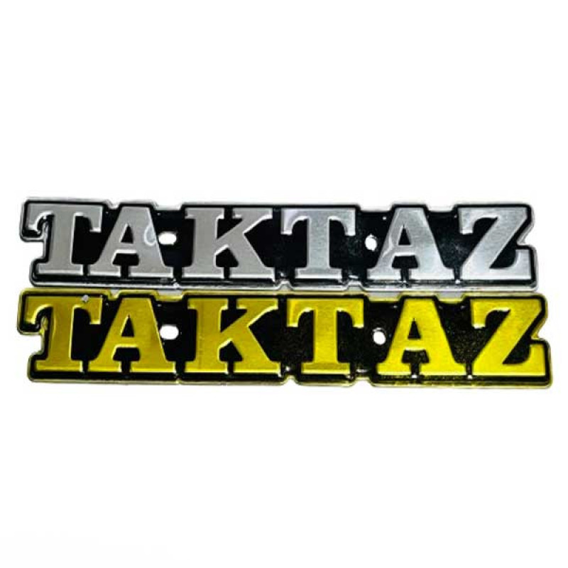 آرم روی باک موتور سیکلت وارون مدل A-80-TAKTAZ-SLVR مناسب برای هوندا بسته 2 عددی