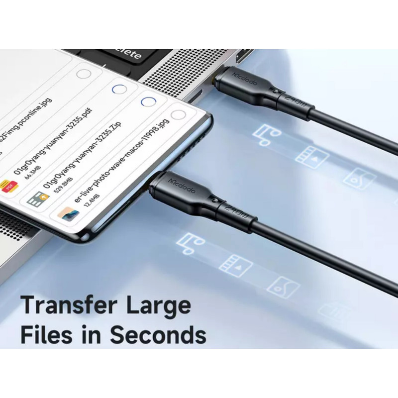 کابل تبدیل USB-C مک دودو مدل 240w طول 2 متر