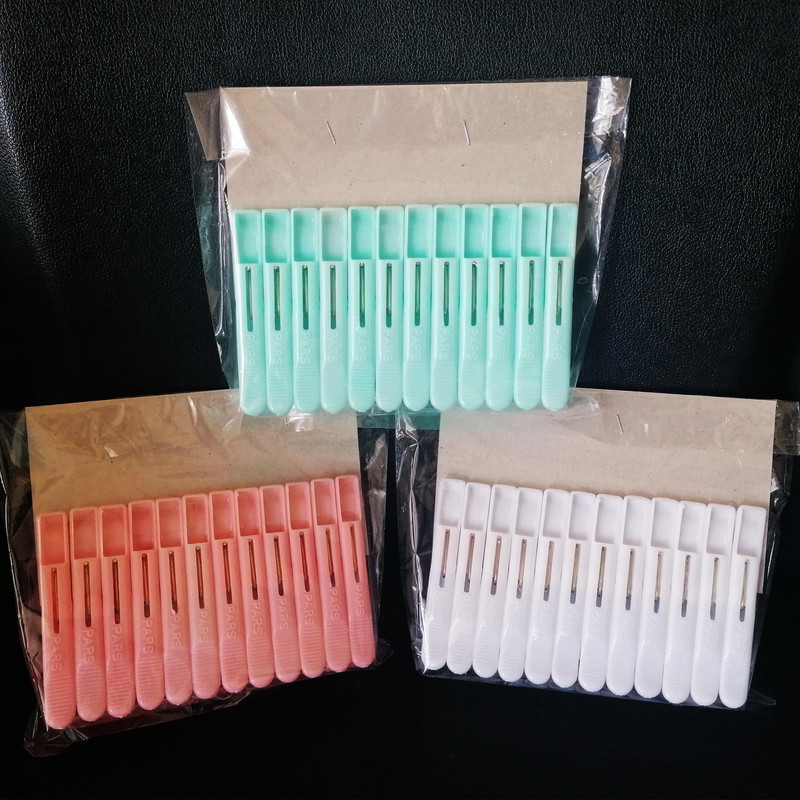 گیره لباس سناپارت مدل SP-P12 بسته 12 عددی