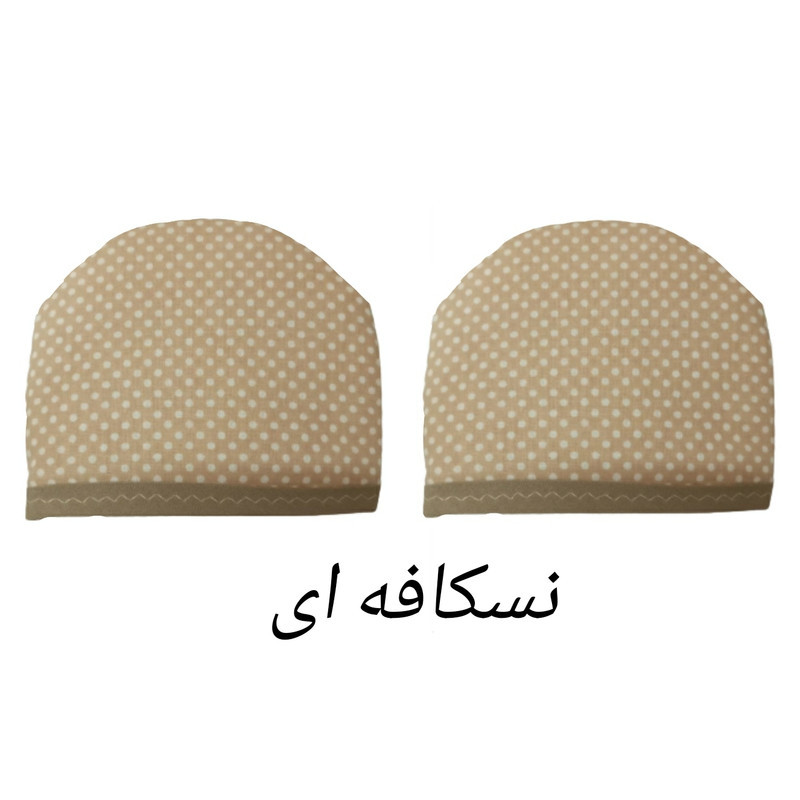 دستگیره قابلمه مدل خالدار کد 060 بسته 2 عددی