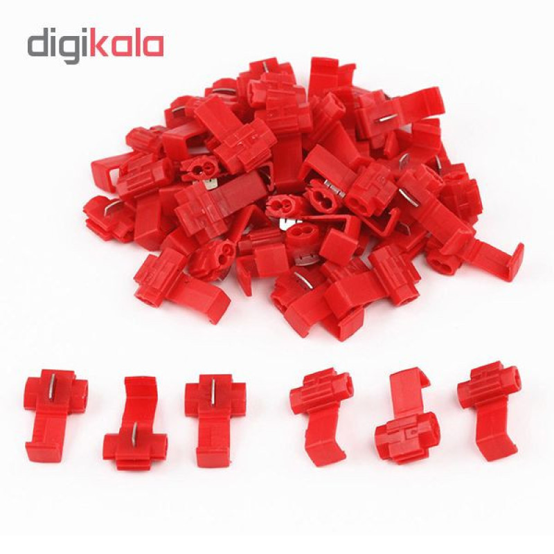 بست اتصال سریع سیم مدل Quick Connector 18-22 بسته 20 عددی