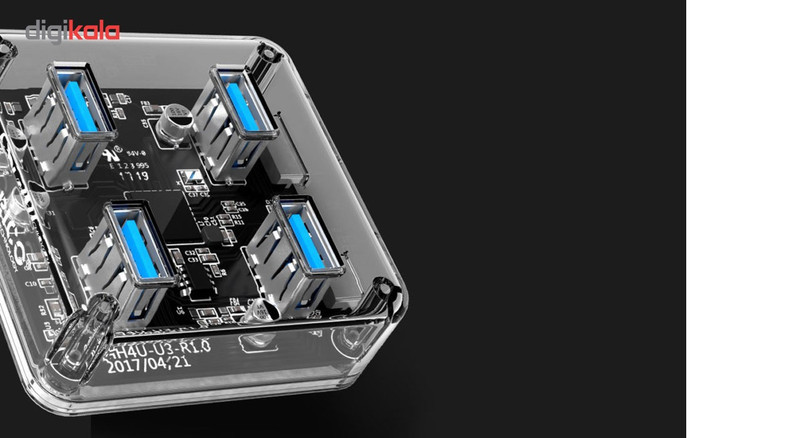 هاب USB 3.0 چهار پورت اوریکو مدل MH4U-U3