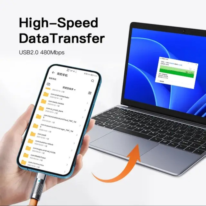کابل تبدیل USB به USB-C مدل 15W طول 1 متر