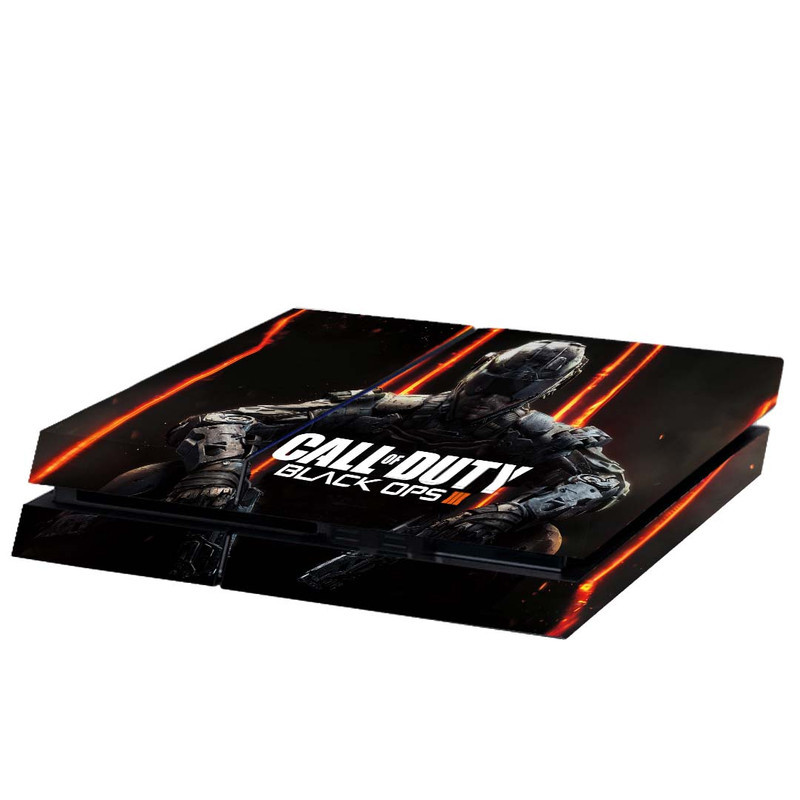 برچسب پلی استیشن ۴ طرح call of duty مدل ps4 fat کد PS-1007