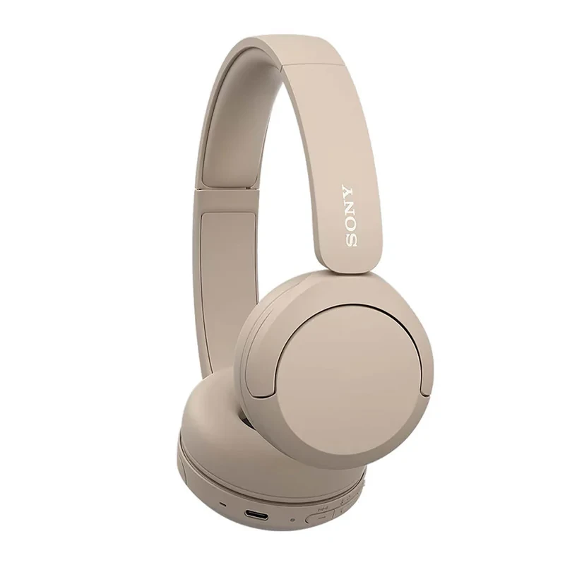 هدفون بلوتوثی سونی مدل WH-CH520 درگاه شارژ USB Type-C، دارای طراحی چرخشی برای حمل و نگهداری آسان