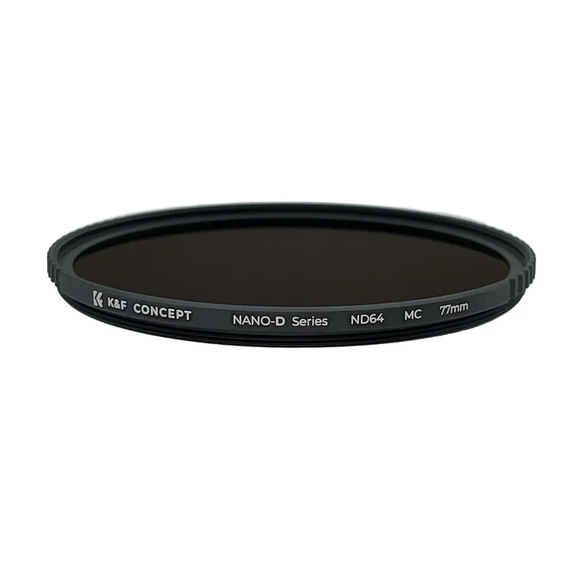 فیلتر لنز کی اند اف مدل 77MM- (ND64 MC NANO-D +CLINING CLOTH+FILTER CASE) KIT