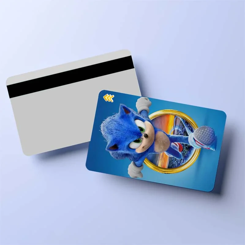 استيکر کارت کارنيکا طرح سونیک Sonic کد 28232 مجموعه 6 عددی