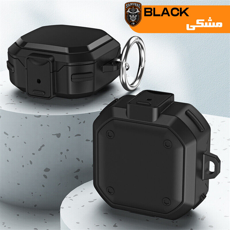 کاور سامورایی مدل Quad-10 مناسب برای هدفون سامسونگ Galaxy Buds Live  Buds Pro  Buds 2  Buds 2 Pro