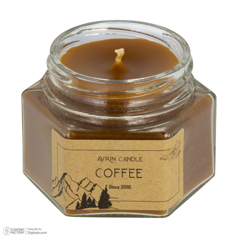 شمع معطر اورین مدل هیوا قهوه